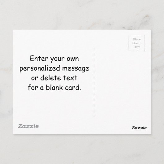 So Roll Cinnamon Roll Bun Personalisiert Postkarte (Rückseite)