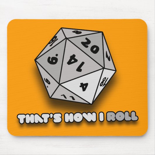 So Roll d20 Mousepad (Vorne)