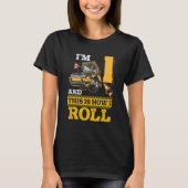 So Roll ich Asphalt Roller 1 Jahr alt 1st B T-Shirt (Vorderseite)