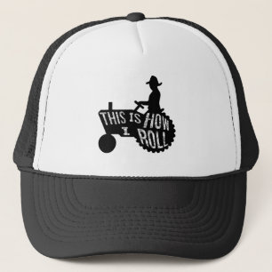 So Roll ich Bauer Style Truckerkappe