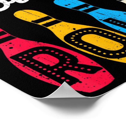 So Roll ich Bowling Bowler Bowlers Fun Gif Poster (Ecke)