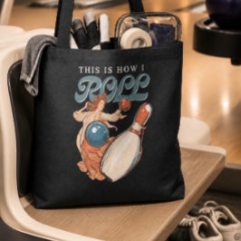So Roll ich Bowling Tote Bag Tasche