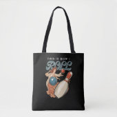 So Roll ich Bowling Tote Bag Tasche (Vorderseite)