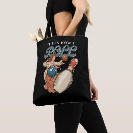 So Roll ich Bowling Tote Bag Tasche