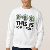 So Roll ich California Sushi japanisches Essen Sweatshirt (Vorderseite)