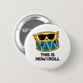 So Roll ich den Funny Drummer Drum Pub Button (Vorne & Hinten)