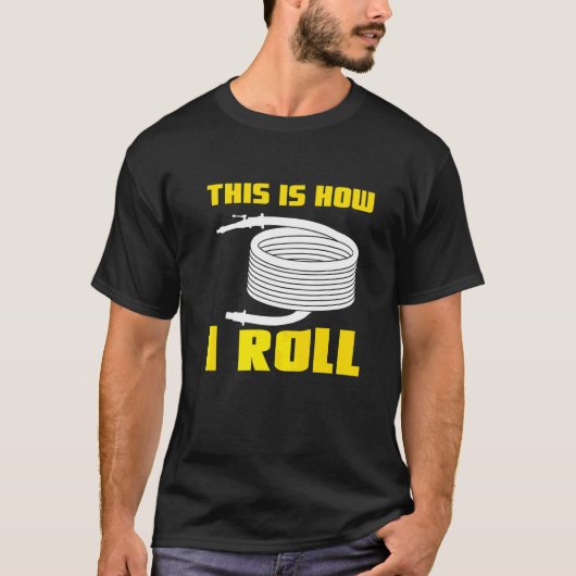 So Roll ich Freiwilligen Feuerwehrmann T-Shirt (Vorderseite)