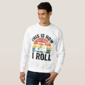 So Roll ich Funny Golf Sweatshirt (Vorne ganz)