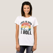 So Roll ich Funny Golf T-Shirt (Vorne ganz)