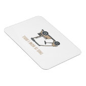 So Roll ich Golf Cart Funny Golfers Magnet (Rechte Seite)