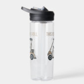 So Roll ich Golf Cart Funny Golfers Trinkflasche (Rechts)