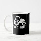 So Roll ich - Landschlepper - Kaffeetasse (Links)