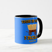 So Roll ich, Oregon Trail History Buff Tasse (VorderseiteRechts)
