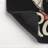 So Roll ich Retro Bowling Bowler Fun Geschenk Mousepad (Ecke)