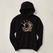 So Roll ich Retro Bowling Team Bowler Women Hoodie (Design vorne)