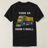 So Roll ich Street Sweeper T-Shirt (Design vorne)