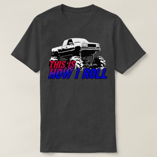 So Roll ich T-Shirt (Design vorne)