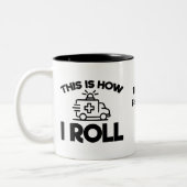 So Roll ich Zweifarbige Tasse (Links)