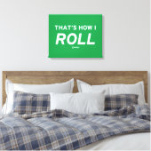 So Roll Leinwanddruck (Insitu (Schlafzimmer))