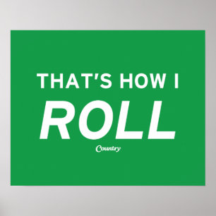 So Roll Poster