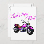 So Roll Postkarte (Vorne/Hinten)