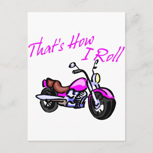 So Roll Postkarte (Vorderseite)