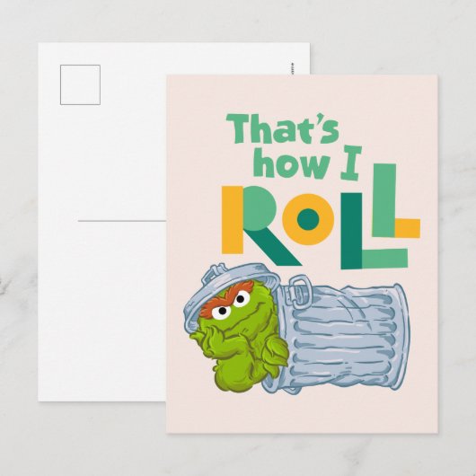 So Roll Postkarte (Vorne/Hinten)