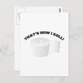 So Roll! Postkarte (Vorne/Hinten)