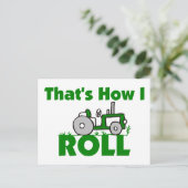 So Roll Postkarte (Stehend Vorderseite)