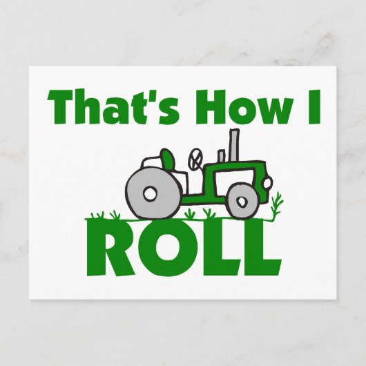 So Roll Postkarte (Vorderseite)