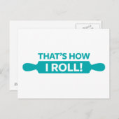 So Roll Postkarte (Vorne/Hinten)