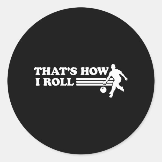 So Roll Runder Aufkleber (Vorderseite)