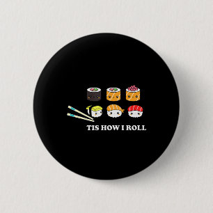 So Roll Shushi Happy Sushi Anime Japanisch F Button