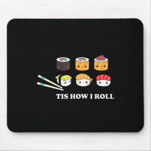 So Roll Shushi Happy Sushi Anime Japanisch F Mousepad