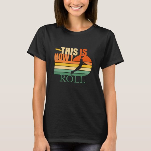 So Roll Ultimate Frisbee T-Shirt (Vorderseite)