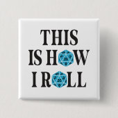 So rolle ich 20 seitliche Würfel Button (Vorderseite)