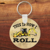 So rolle ich - Backhop Schlüsselanhänger (Vorderseite)