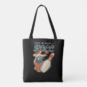 So rolle ich Bowling-Tasche Tasche (Rückseite)