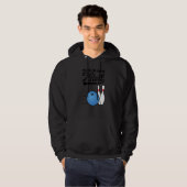 So rolle ich Bowlingkugel Strike Team Bowle Hoodie (Vorne ganz)
