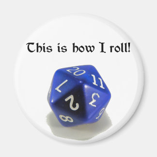 So rolle ich (d20) magnet