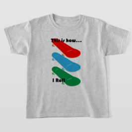 So rolle ich Design - Girls' Basic T - Shirt