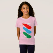 So rolle ich Design - Girls' Fine Jersey T-S T-Shirt (Vorne ganz)