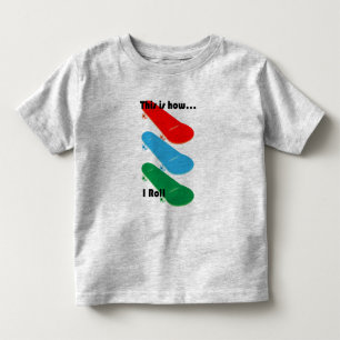 So rolle ich Design - Kleinkind Fine Jersey T-shirt