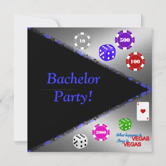 SO ROLLE ICH DIE EINLADUNG DER BACHELOR-PARTY (Vorderseite)