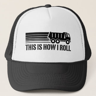 So rolle ich einen Dump Truck Truckerkappe