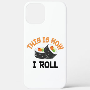 So rolle ich - Funny Sushi Case-Mate iPhone Hülle