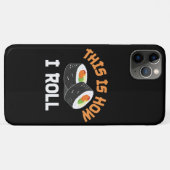 So rolle ich - Funny Sushi Case-Mate iPhone Hülle (Rückseite (Horizontal))