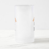 So rolle ich - Funny Sushi Mattglas Bierglas (Mittel)