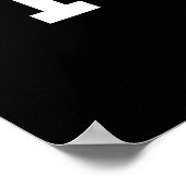 So rolle ich - Funny Sushi Poster (Ecke)