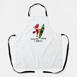 So rolle ich (Kayak) Schürze